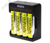 Зарядное устройство для аккумуляторов B-95USB (+4 x AA 2700мАч) ФАZА