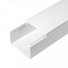 Кабель-канал белый 2-й замок в п/э 60х40 мм (40м/уп) Промрукав (560401)