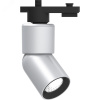 Светильник светодиодный трековый на шинопровод ДПО-10w 4000К 900Лм серебро (AL114)