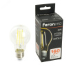 Лампа светодиодная LED 8вт Е27 теплый FILAMENT Feron.PRO