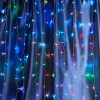 Гирлянда занавес LED мультиколор плавная смена цвета 1.5х1.5м IP44
