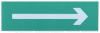 Сменное табло Стрелка направо зеленый