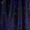 Гирлянда занавес LED мультиколор 2х2м USB+пульт ДУ