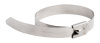 Хомут AISI 304 из нержавеющей стали, 7.9x200 (10 шт.) FlexLock PROxima (plc-fl-tss-304-7.9x200-r)