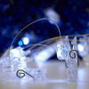 Гирлянда линейная Прищепки LED 5000К 1.8м USB (CL573)