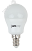 Лампа светодиодная LED 8 Вт 640Лм 4000К белая Е14 Шар Jazzway