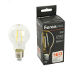 Лампа светодиодная LED 6вт Е27 теплый FILAMENT Feron.PRO