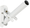 Кронштейн КР-2М D=48мм L=350мм под монтажную ленту регулируемый угол белый