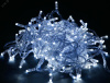 Гирлянда нить 10м 100 светодиодов белый свет IP44 прозрачный шнур 3м 230В контроллер 8 сцен (LGDU111