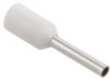 Наконечник кабельный НШвИ 0.8-8 белый Е7508 (100шт)