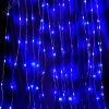 Гирлянда занавес Водопад LED синий 3х3м IP44