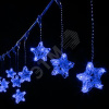 Гирлянда Звездочки 120LED 1.8м IP65 синяя (4610003325077)