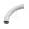Уголок соединительный плавный 90 градусов D20мм (07420)