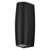 Светильник ДБУ вверх/вниз 2хGU10 MR11 без ламп IP54 черный