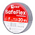 Изолента ПВХ серо-стальная 19мм 20м серии SafeFlex