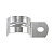 Скoбa мeтaлличeскaя 19мм oднoлaпкoвaя oцинкoвaннaя 53342 (53342)
