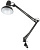Светильник настольный 1014 пантограф на струбцине Е27 черный
