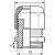 Ввод кабельный IP68 ISO20 5шт