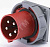 Вилка кабельная 63А 3Р+PE+N IР67 380В для скрытой проводки