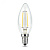 Лампа светодиодная LED 7 Вт 550 Лм 2700К теплая Е14 Свеча Filament Gauss