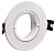 Светильник 4105 встраиваемый под лампу MR16 круг пластиковый белый