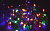 Гирлянда нить 10м 100 светодиодов RGB IP20 зеленый шнур 1,5м 230В контроллер 8 сцен (LGDB110-3-100-1