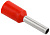 Наконечник-гильза Е1508 1.5мм2 красный (20шт)