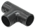 Тройник открывающийся TI32G черный (комплект 5шт.) (CTA10D-TIG32-K02-005)