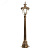 Светильник НТУ-60w столб-1.06м Е27 IP44 черное золото (PL4046)