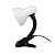 Светильник светодиодный настольный TBL-04, Е27 на прищепке белый ФАZА