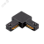 Коннектор черный (пластик) L- обр. PTR P CL-BL