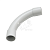 Уголок соединительный плавный 90 градусов D20мм (07420)