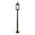 Светильник НТУ-60w столб-1.2м Е27 IP44 черное золото (PL126 чер.зол.)