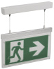 Светильник аварийно-эвакуационный светодиодный ССА-3002 двухсторонний 3вт 3ч постоянный накладной/по