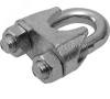 Купить Зажим стальной 6мм DIN741 для троса оцинкованный 