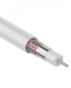 Кабель коаксиальный PROconnect LIGHT RG-6U, 75 Ом, CCS/Al/Al, бухта 100 м, бел (etm01-2251)