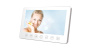 Монитор видеодомофона цветной TFT LCD 7 PAL/NTSC Hands-Free (Amelie Slim White)