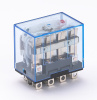 Купить Реле промежуточное 220В AC 4 переключающих контакта 10А ПР-102 с индикацией 