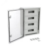 Корпус пластиковый распределительный ЩРН-60 IP65 прозрачная дверь 600х400х200