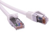 Патч-корд экранированный CAT5E F/UTP 4х2 LSZH белый 2м