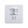 Датчик движения ИК встраиваемый 500w 140 гр. 12м IP20 белый (SEN1A бел.)