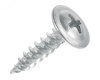 Купить Саморез металл/металл 4.2х25 острый цинк 200 шт 