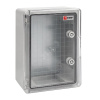 Бокс пластиковый с монтажной платой прозр. дверь 500х400х240 мм IP65 EKF PROxima (PBT65MP007)