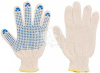 Перчатки хлопчатобумажные с ПВХ 32г (11198)