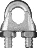 Купить Зажим для троса DIN741 12мм стальной оцинкованный (DIN741-12) 