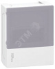 Щит распределительный навесной ЩРн-П-6 IP40 пластиковый белая дверь Mini Pragma NEW