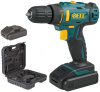 Дрель-Шуруповерт акк. 18.0 В, 0-400/1450 об/мин, 29.0 Нм, 2 (Li-Ion) 1.3 Ач, 1.5 ч., рез. накл., кей