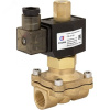 Клапан электромагнитный соленоидный 3/4' СК-11-20 двухходовой, нормально закрытый НЗ, 220В латунь (0