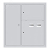 Щит этажный 2 кв. слаботочка слева (1000х950х160) EKF Basic