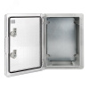 Бокс пластиковый с монтажной платой прозр. дверь 400х300х220 мм IP65 EKF PROxima